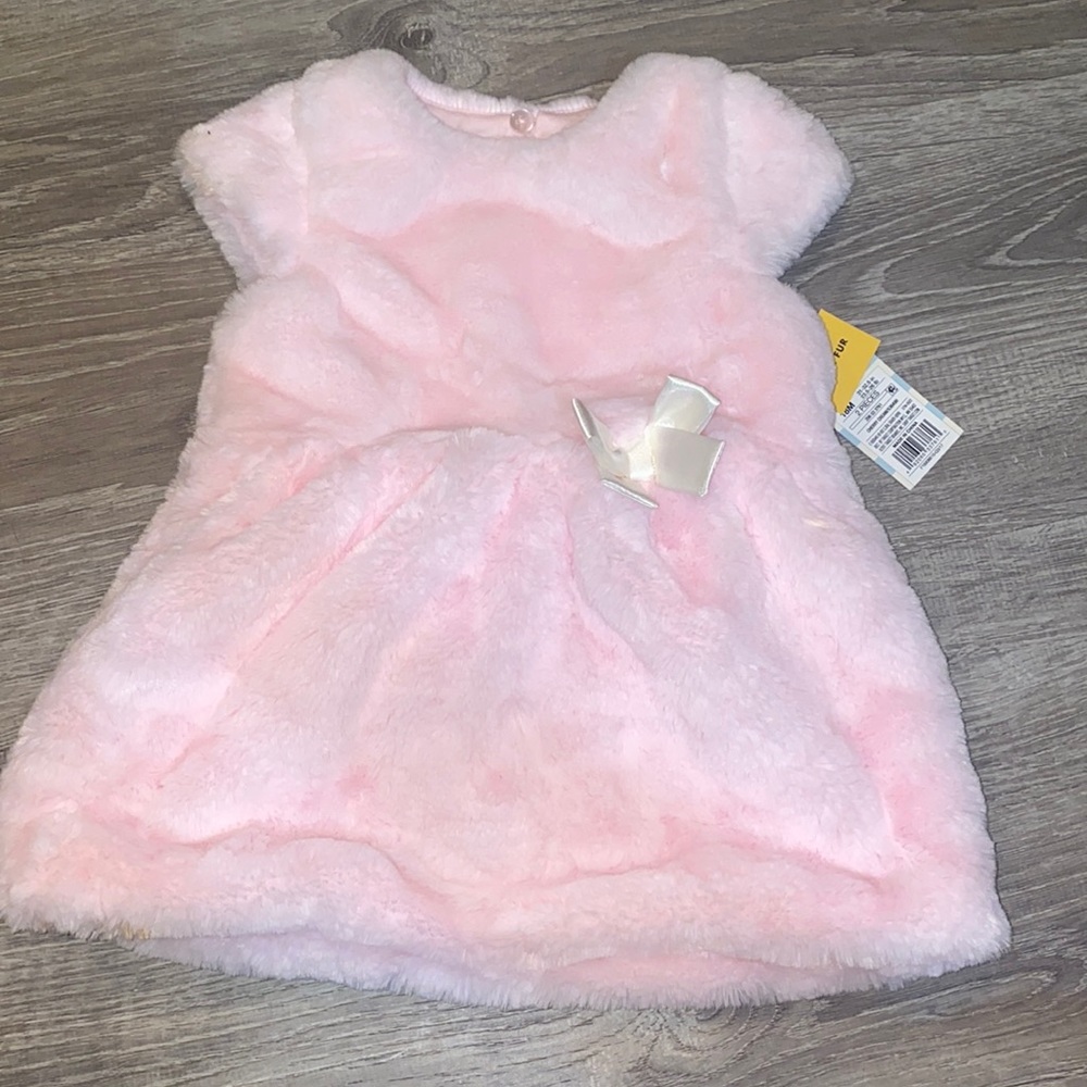 Faux Pink 18 month 2 piece Dress
